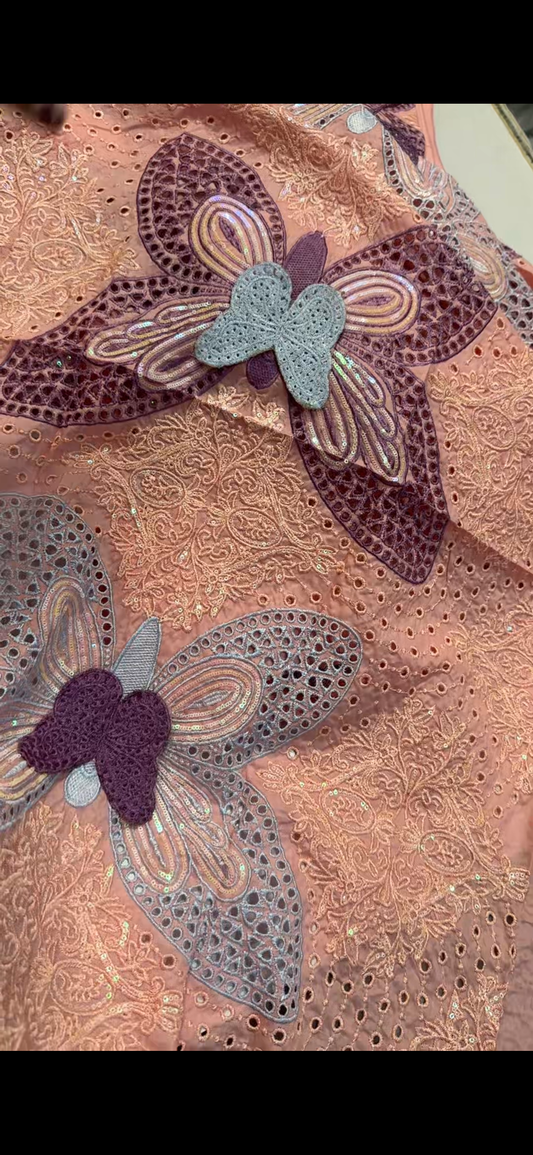 Elegant 2PC Butterfly Big Butterfly