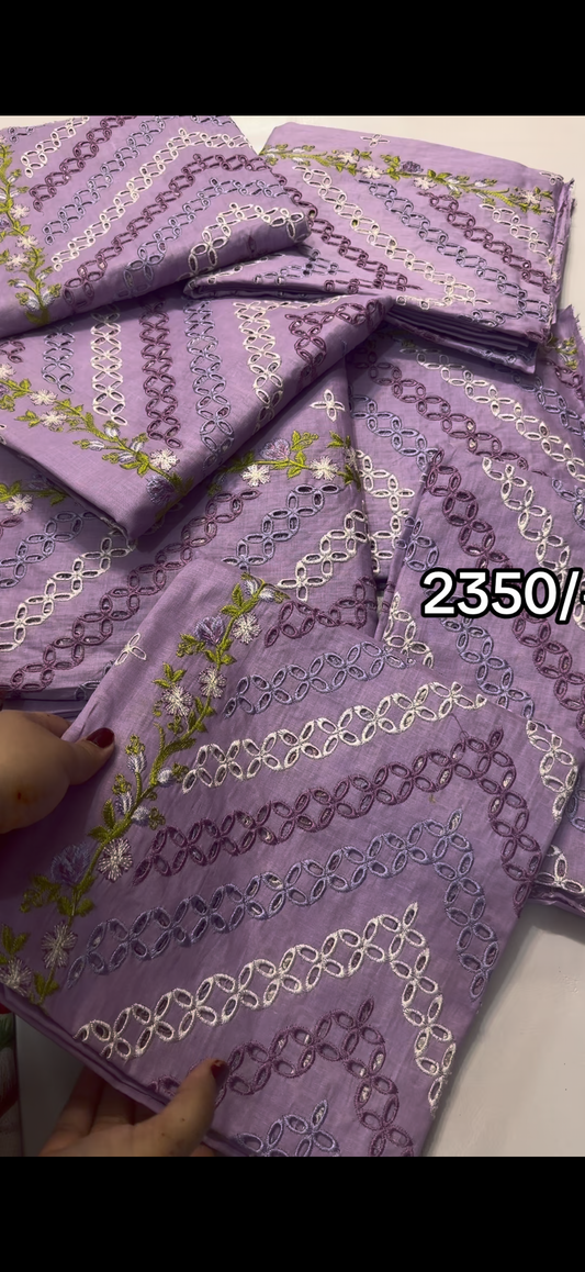 2PC Premium Chicken Kari Suit lalic