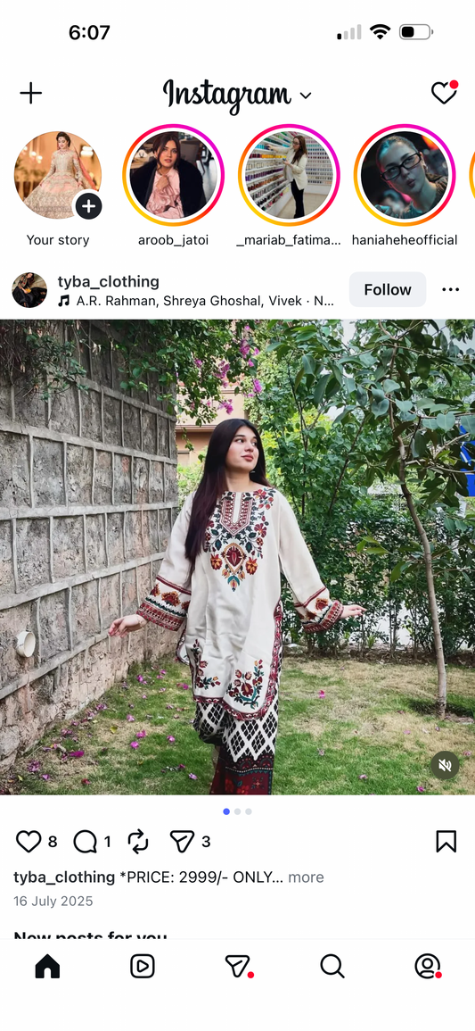 2pc printed Laam