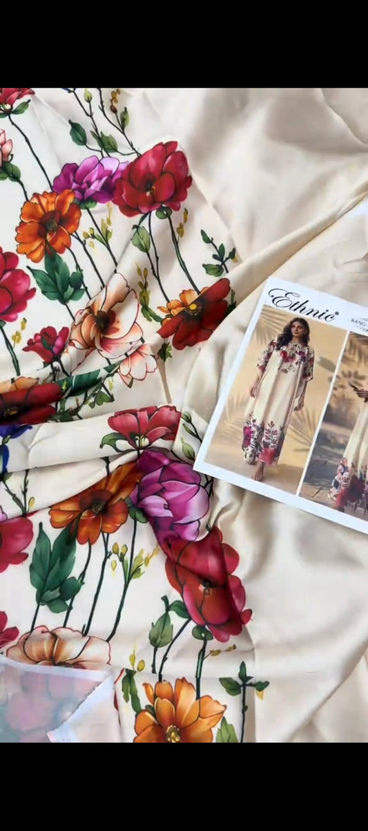 ✨ Printed Kaftan – 2 Piece