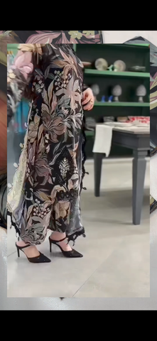 3PC Printed Collection Black