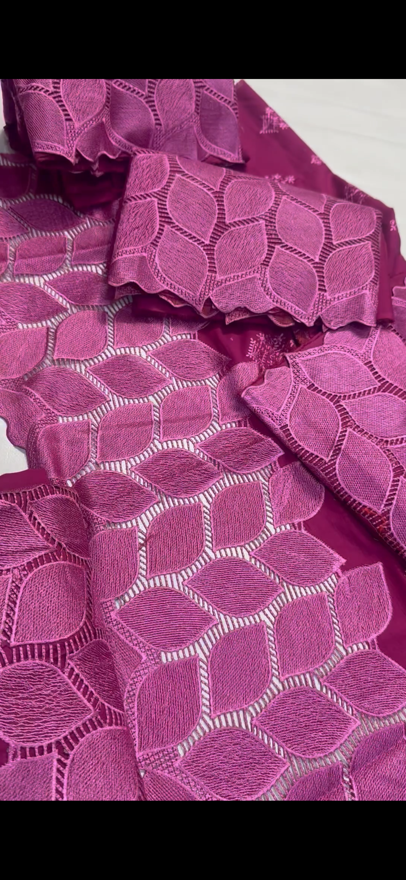 Leaf Pattern Chicken Kari 2PC Suit
