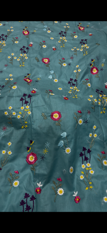 2PC Embroidered Suit –
