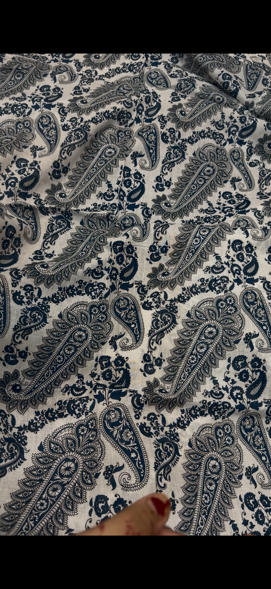 3PC Printed Lawn Suit Luxury Zink