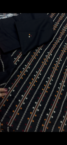 🖤 Black Chikankari 2-Piece Suit