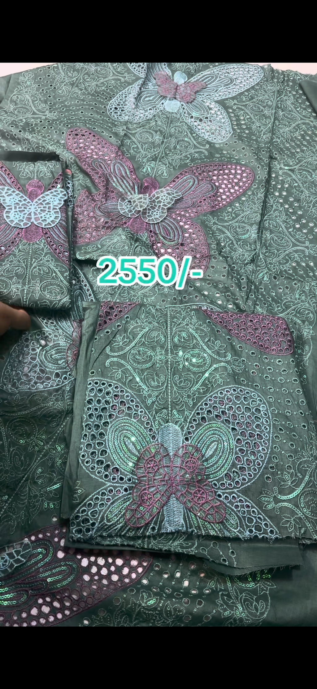 2PC Butterfly Chicken Kari Suit 🦋