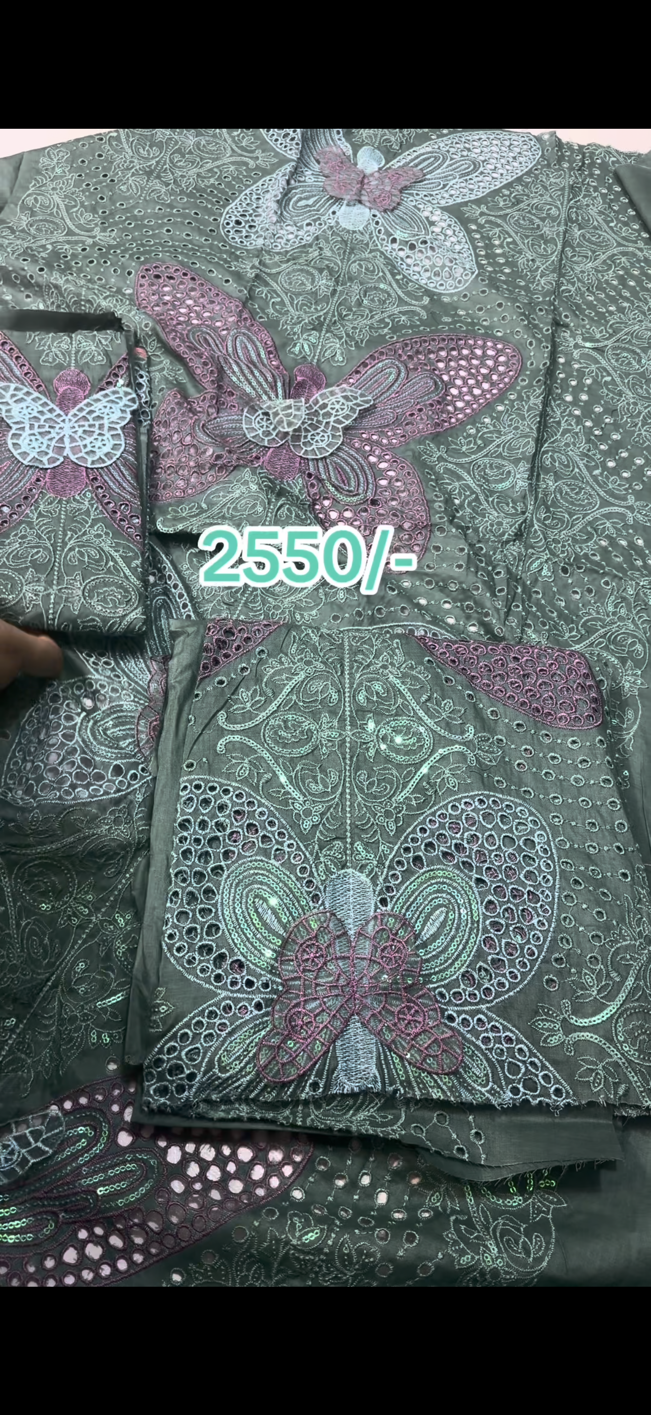 2PC Butterfly Chicken Kari Suit 🦋