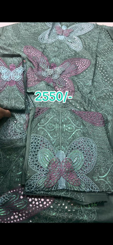 2PC Butterfly Chicken Kari Suit 🦋