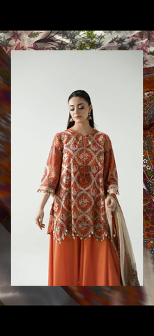 Maria.B Allover Printed Lawn 3PC Suit