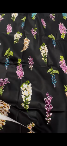 New launch 3PC Printed Lawn Suit Black