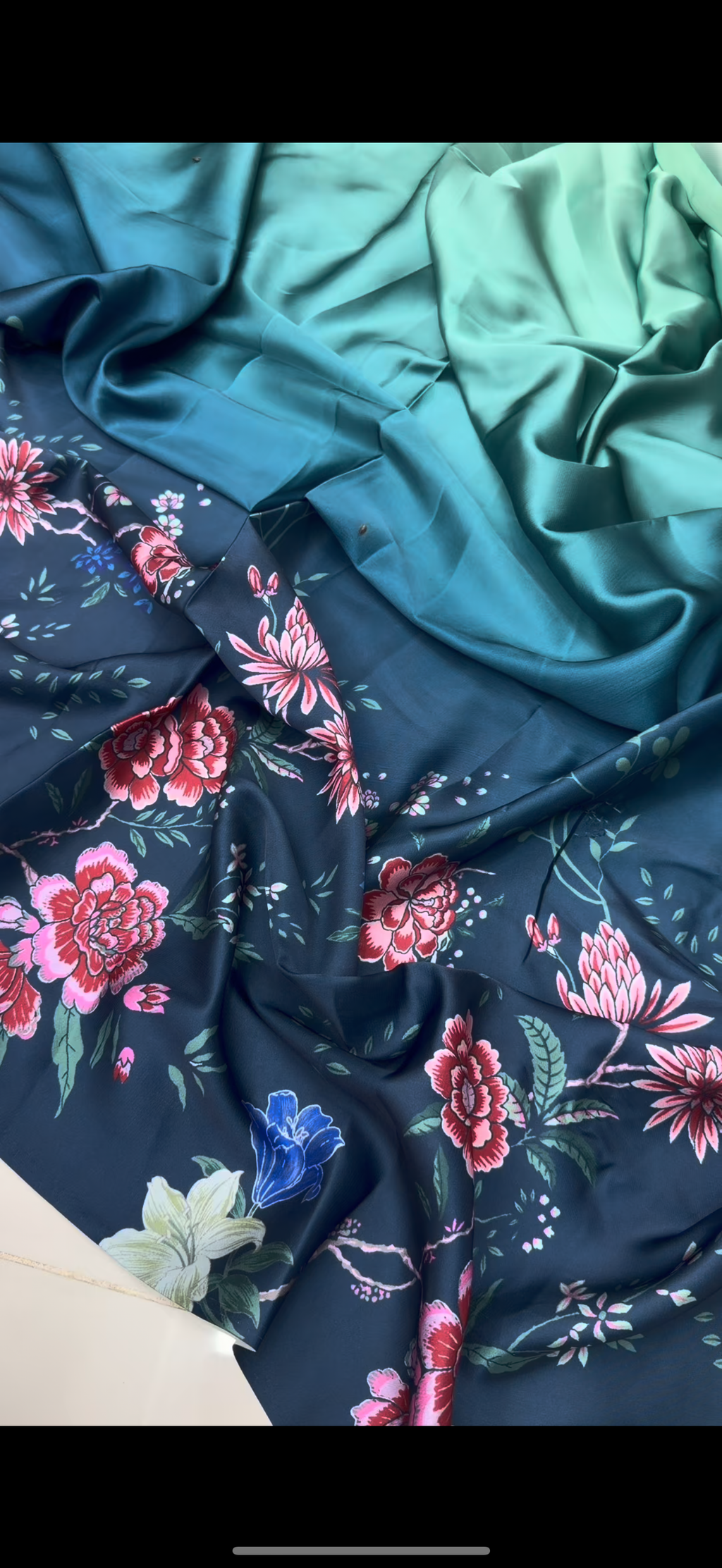 Laam printed 2pc silk