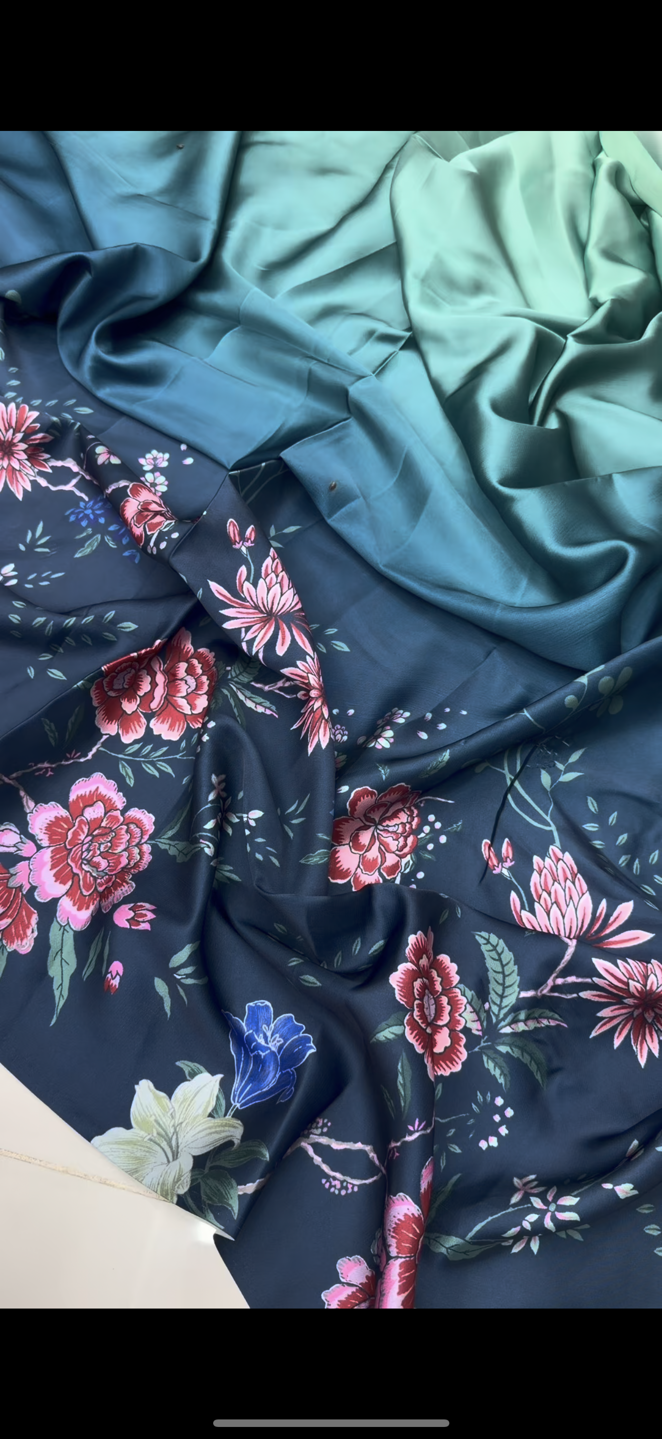 Laam printed 2pc silk