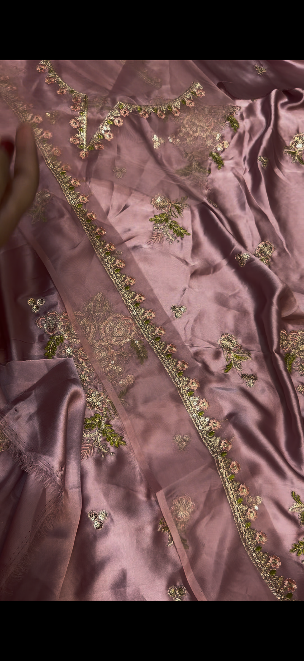 Ethnic 2PC Premium Embroidered Suit silk