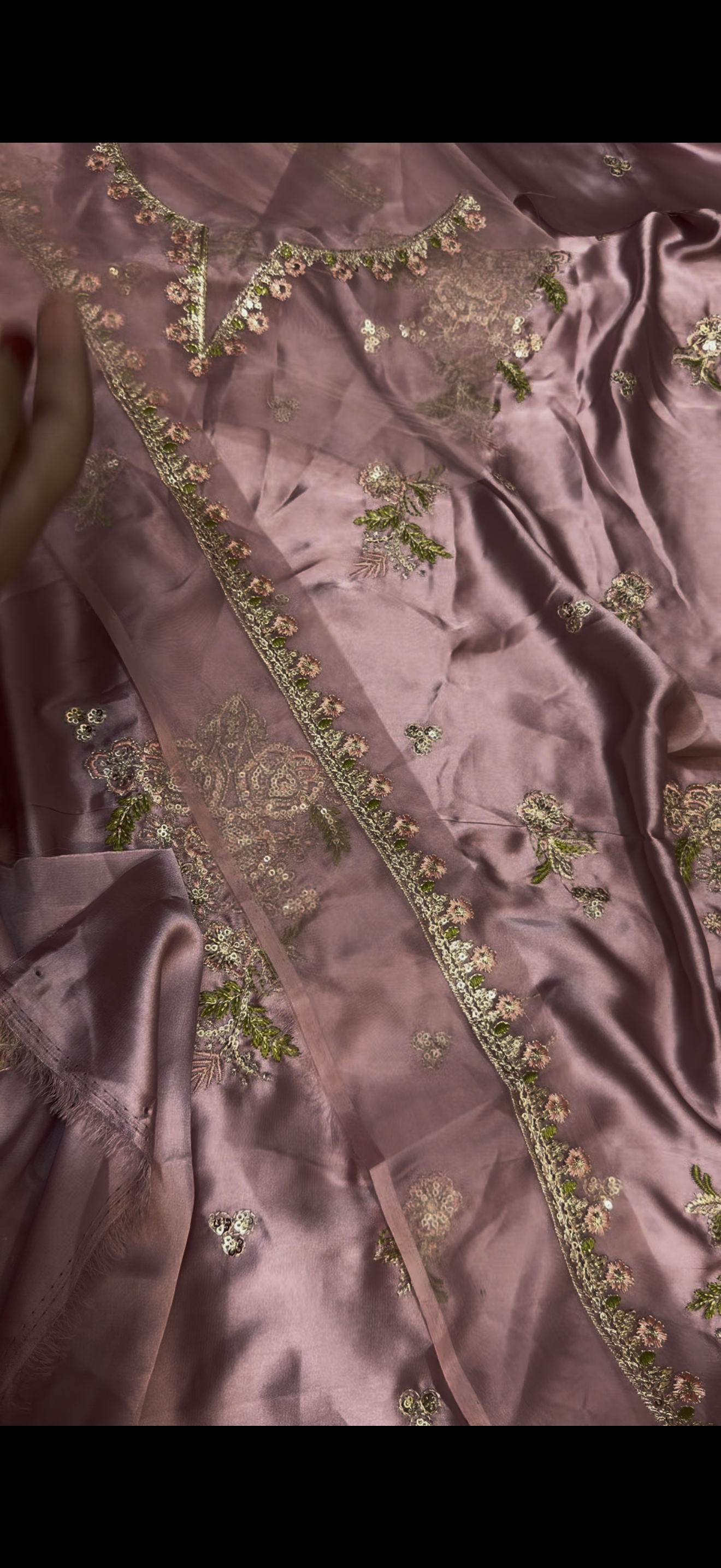 Ethnic 2PC Premium Embroidered Suit silk