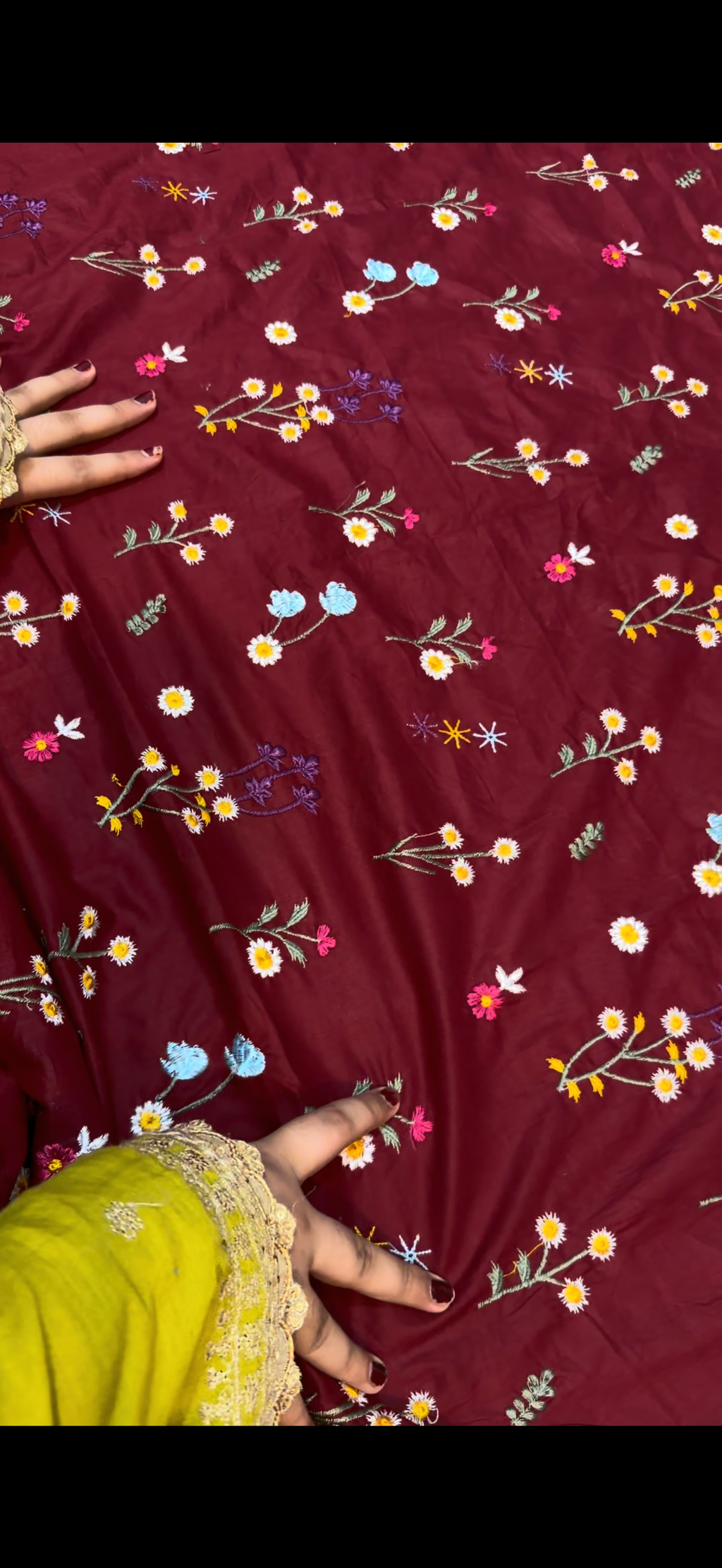 2PC Embroidered Lawn (Suit hit dress)