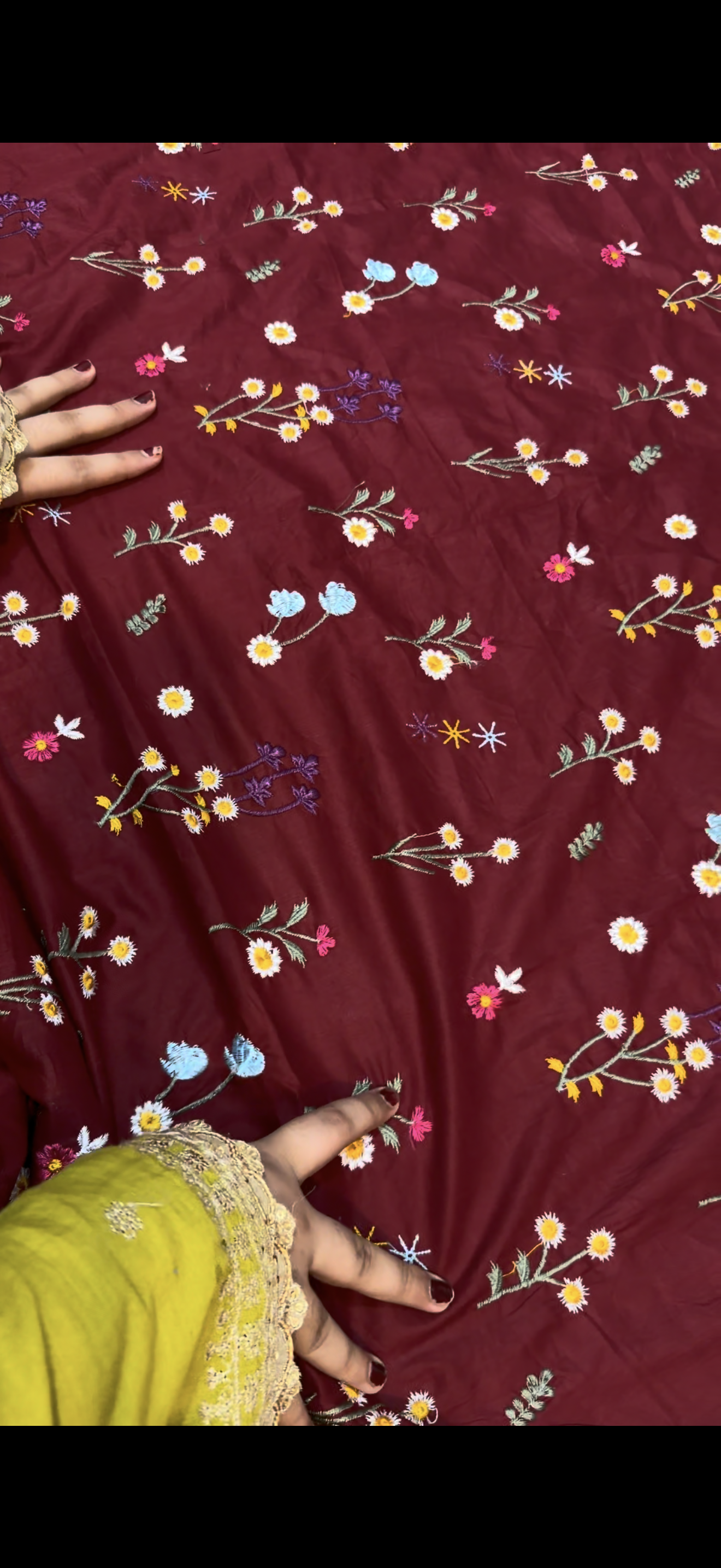 2PC Embroidered Lawn (Suit hit dress)