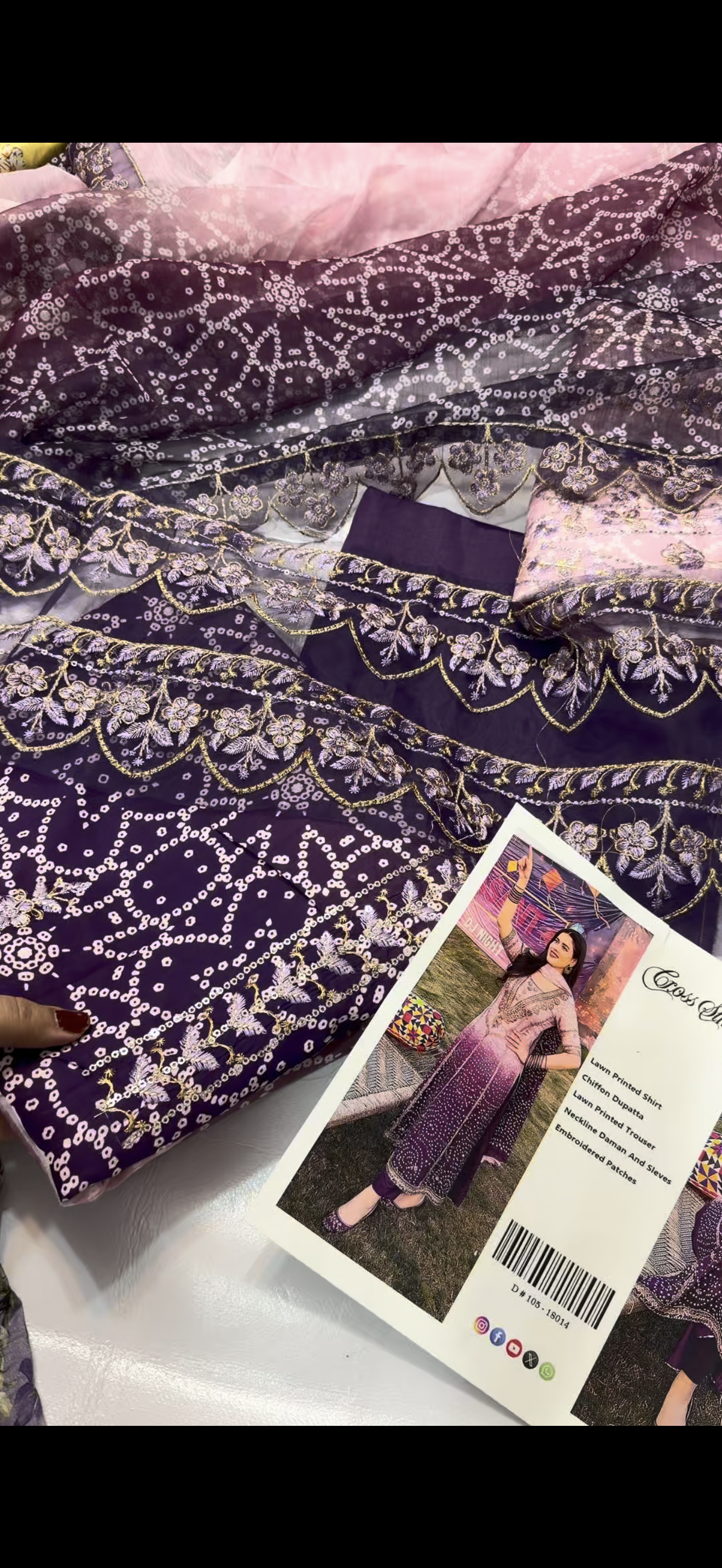 Premium 3PC Lawn Suit ethnic