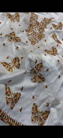 Multi Butterfly Embroidered 2PC