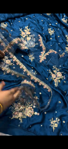 2pc Embroidered Suit