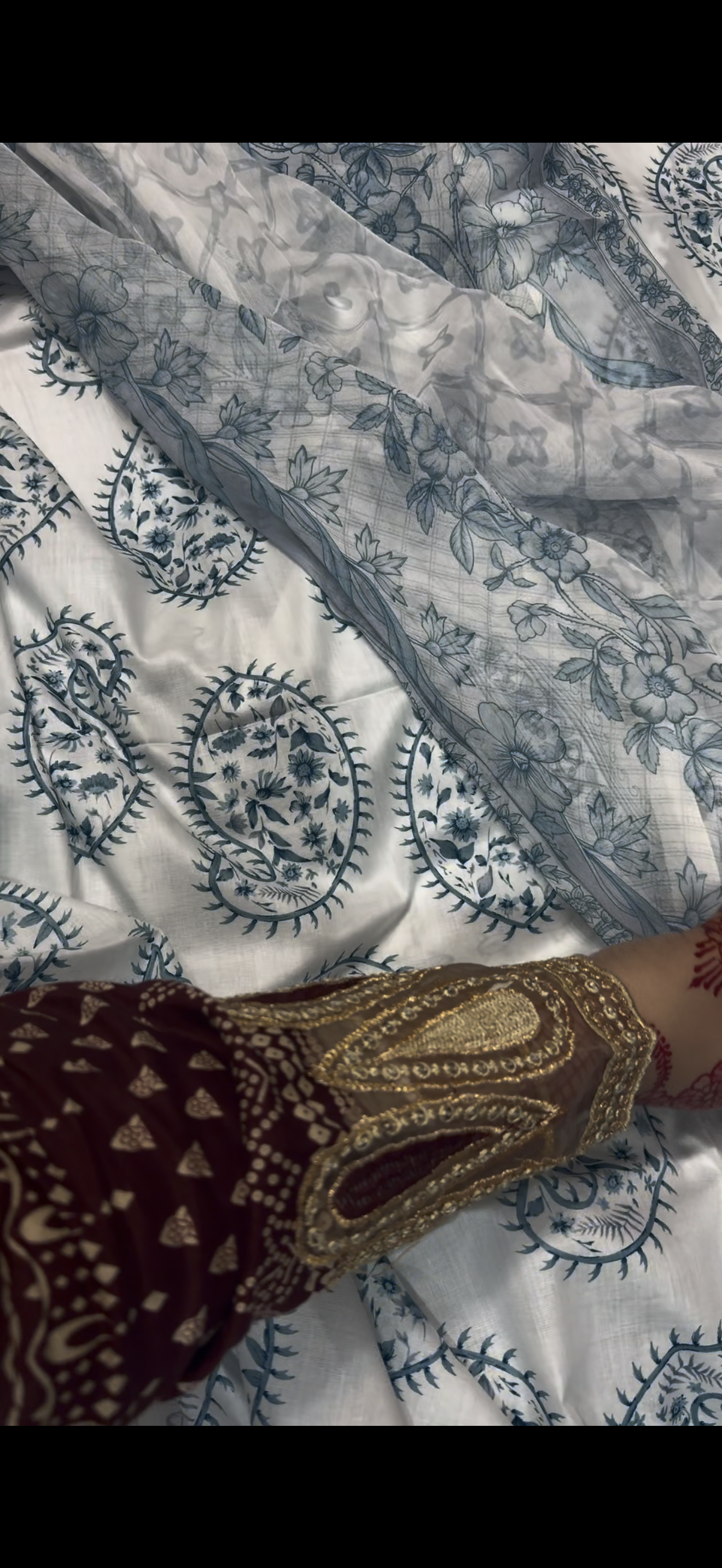 Maria B Inspired 3-Piece Printed Suit