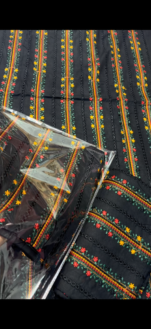 2PC Black Chicken Kari Suit