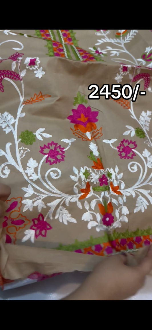 ✨ Elegant 2PC Embroidered Suit ✨