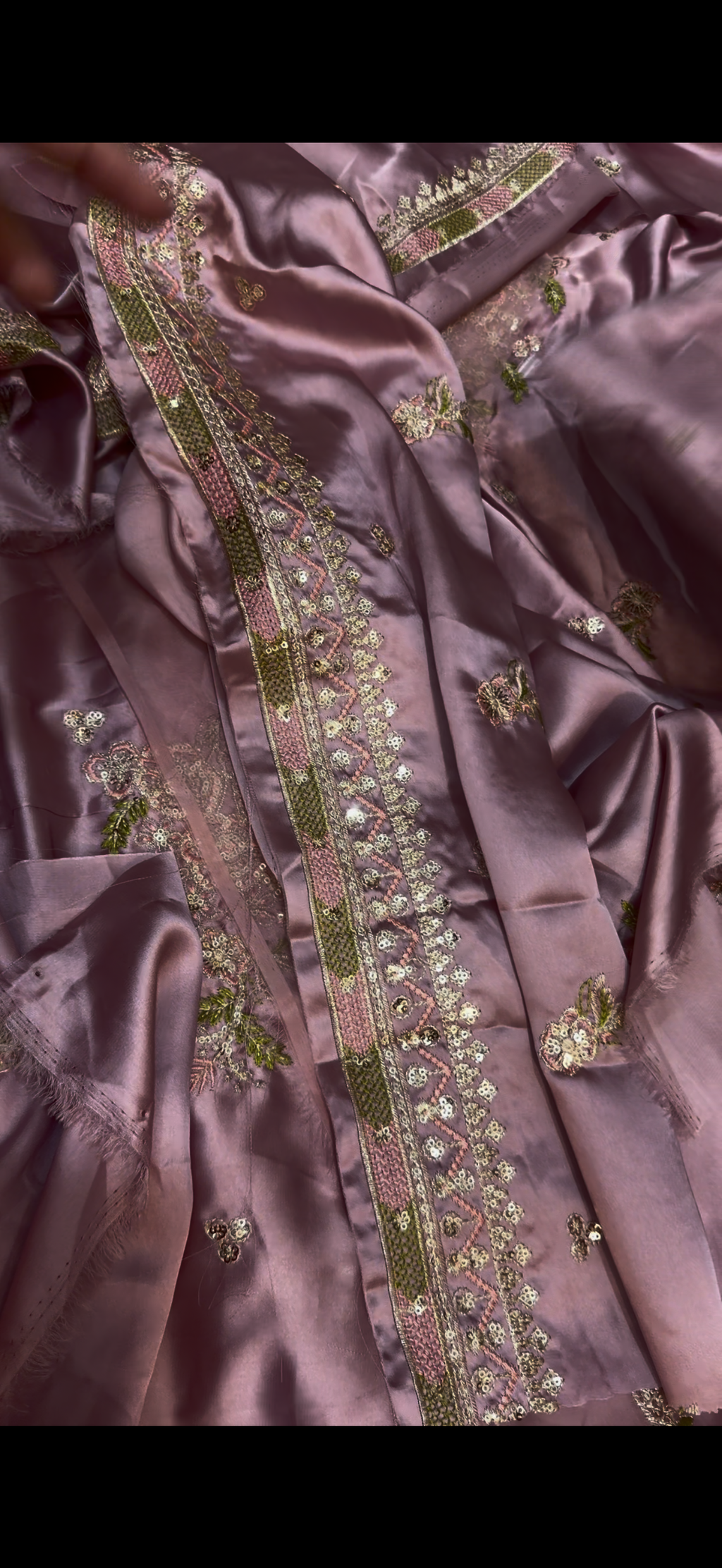 Ethnic 2PC Premium Embroidered Suit silk