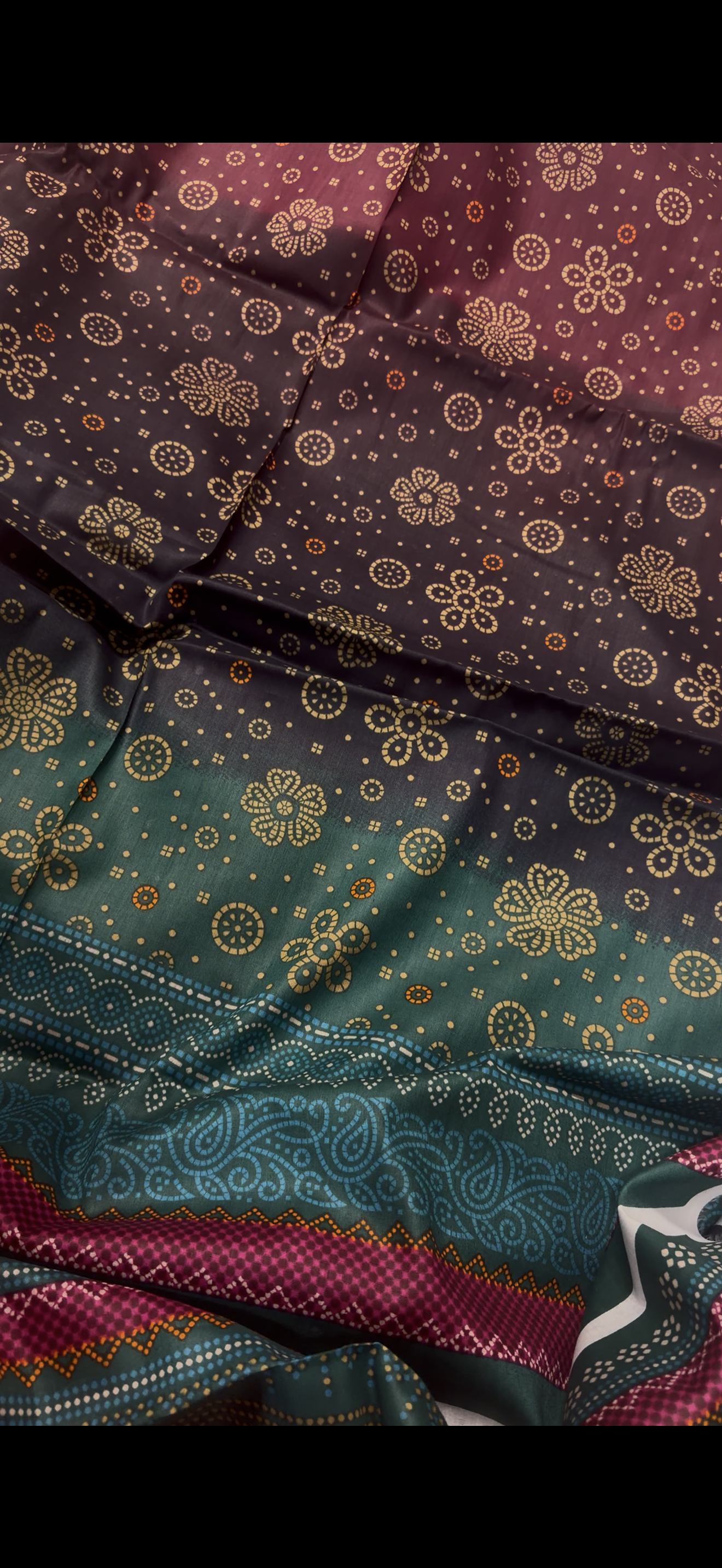 3PC Chunri Print Lawn Suit luxury
