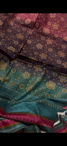 3PC Chunri Print Lawn Suit luxury