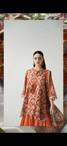 Maria.B Allover Printed Lawn 3PC Suit