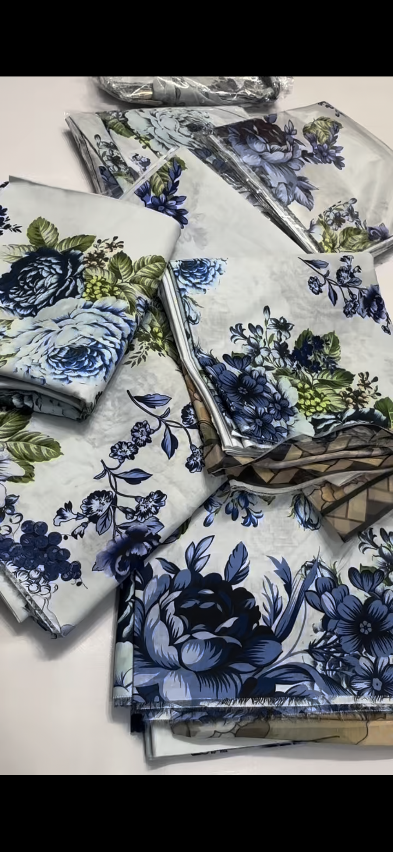 Baroque Inspired Allover Printed 3PC Suit