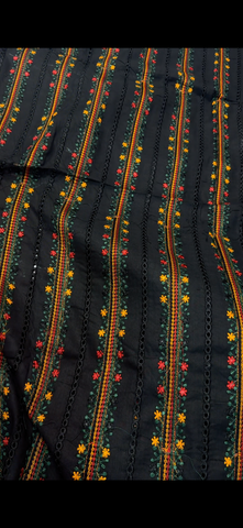 2PC Black Chicken Kari Suit