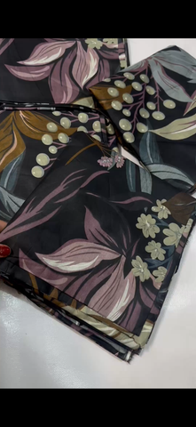 3PC Printed Collection Black