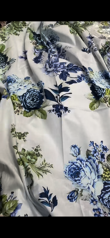 Baroque Inspired Allover Printed 3PC Suit