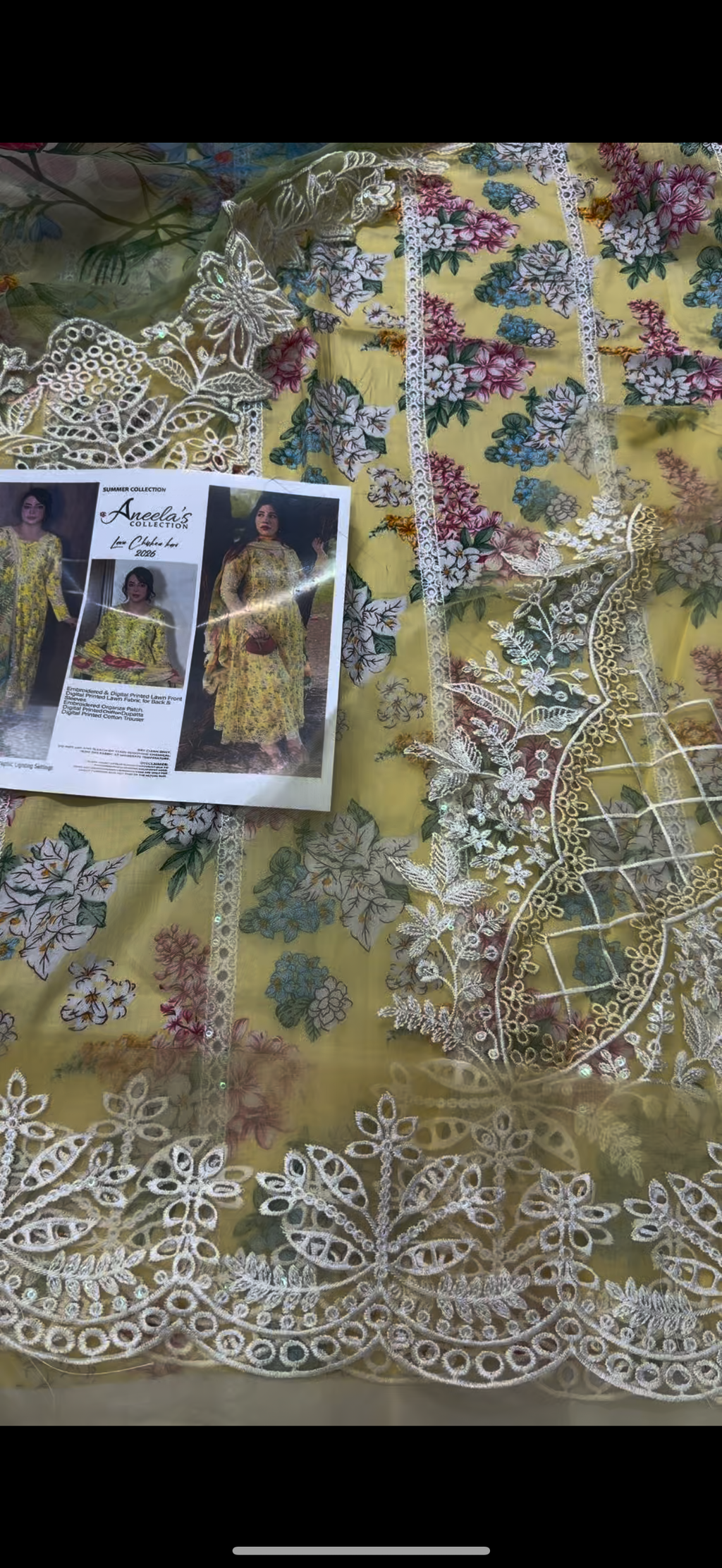 Aneela’s Summer Collection – 3PC Lawn Suit