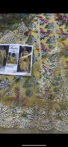Aneela’s Summer Collection – 3PC Lawn Suit