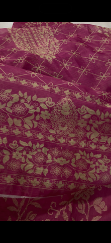 3PC Embroidered Lawn Suit