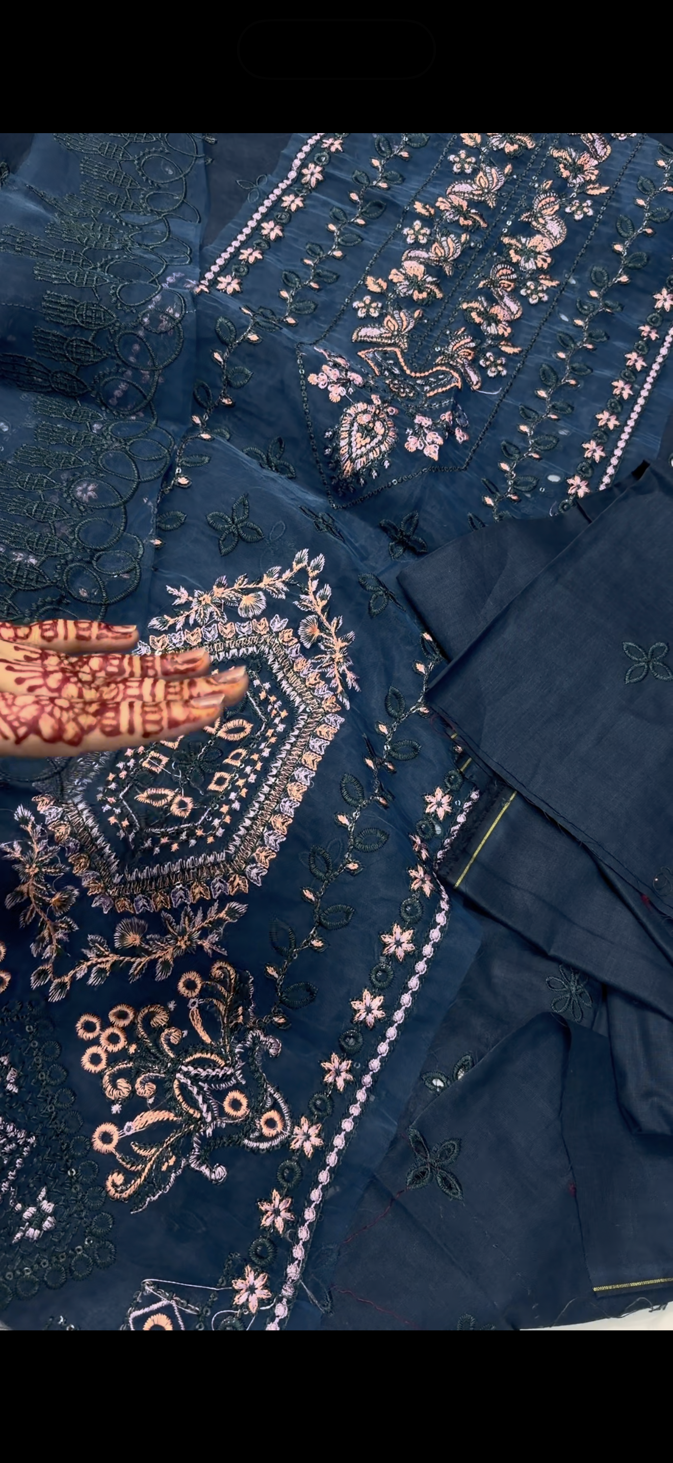 2pc Embroidered Zink Luxury