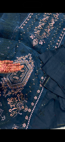 2pc Embroidered Zink Luxury