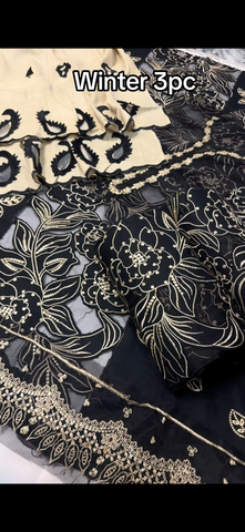 3PC Winter Collection – Dhank Wool