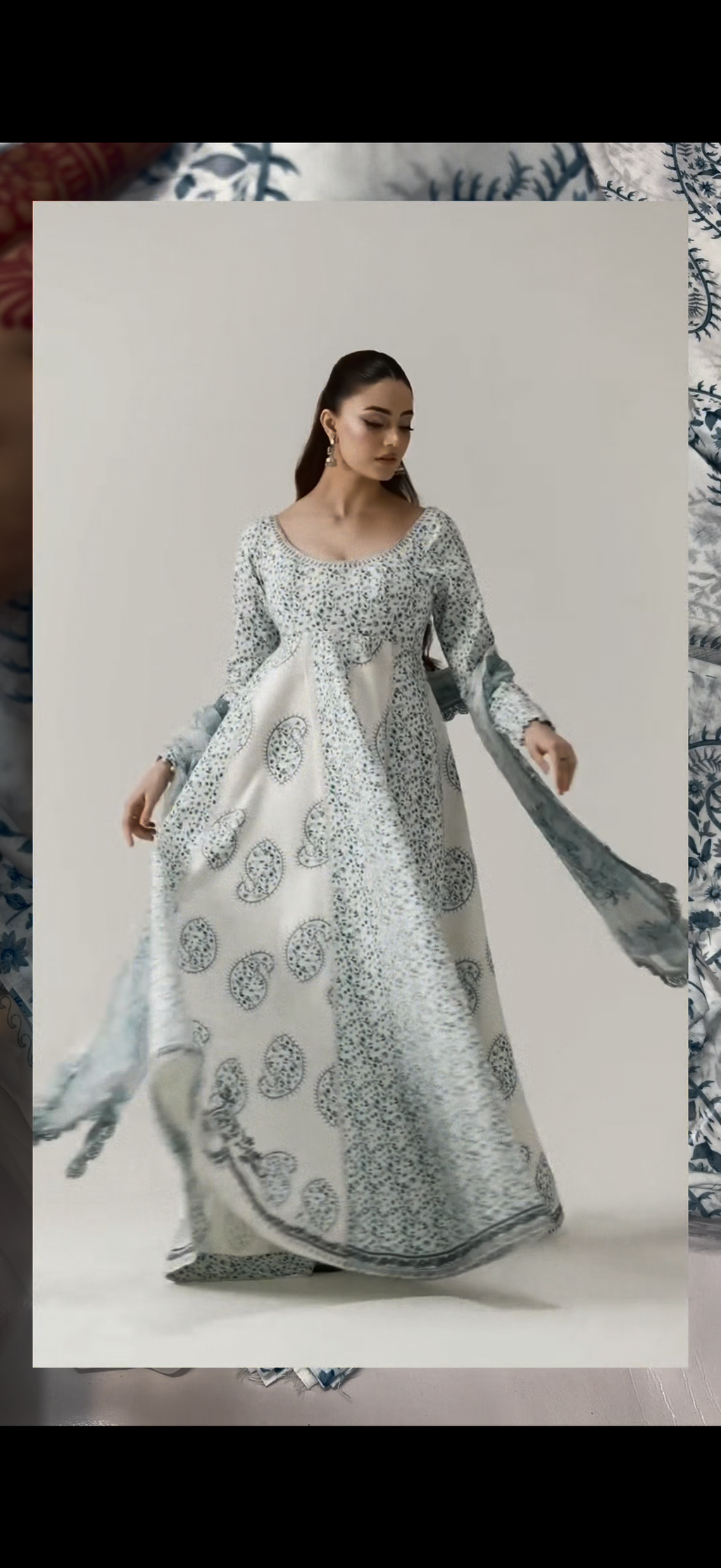 Maria B Inspired 3-Piece Printed Suit