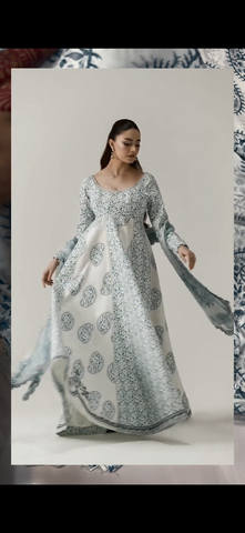 Maria B Inspired 3-Piece Printed Suit