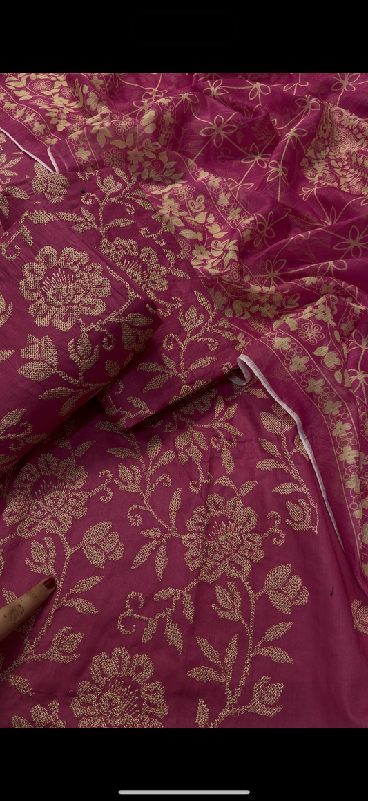 3PC Embroidered Lawn Suit