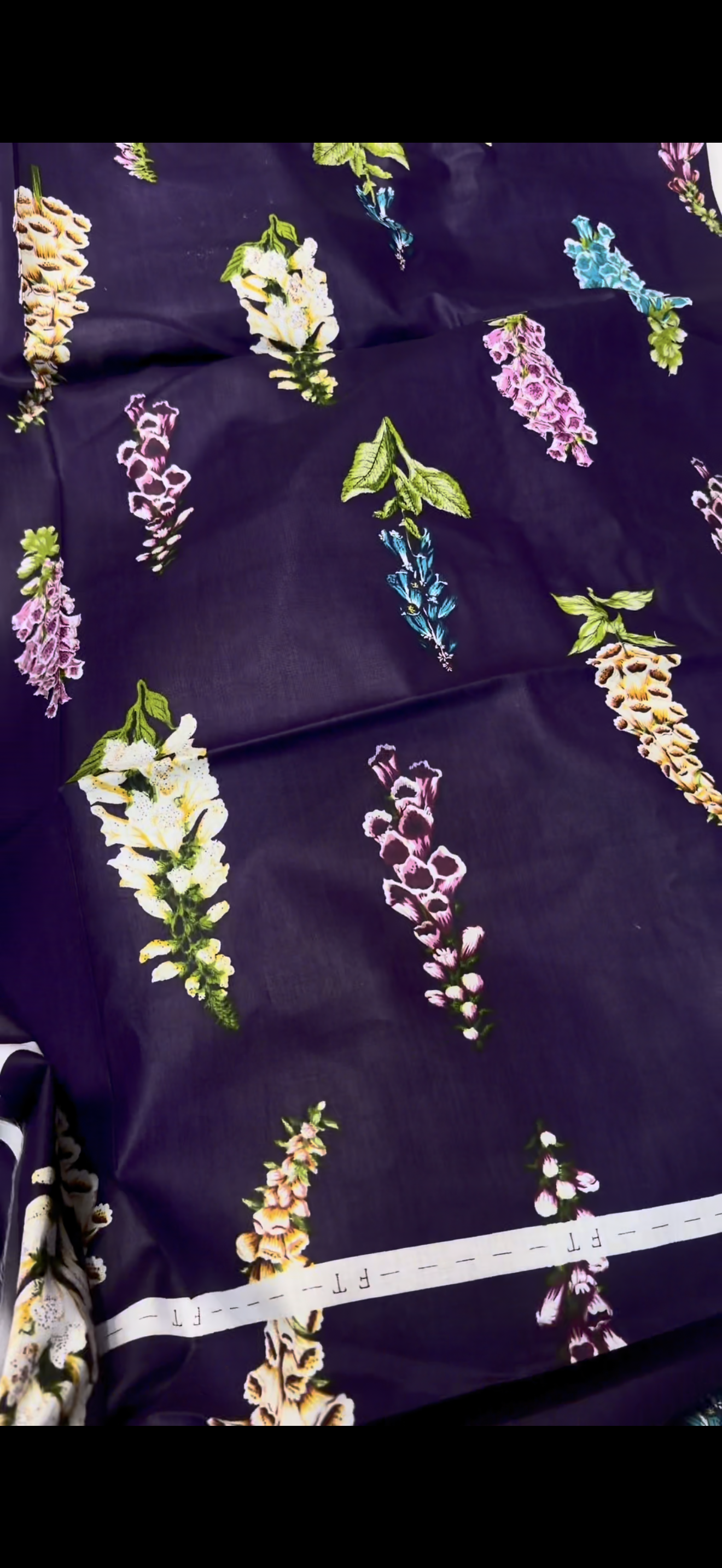 Purple Allover Printed 3PC Lawn Suit