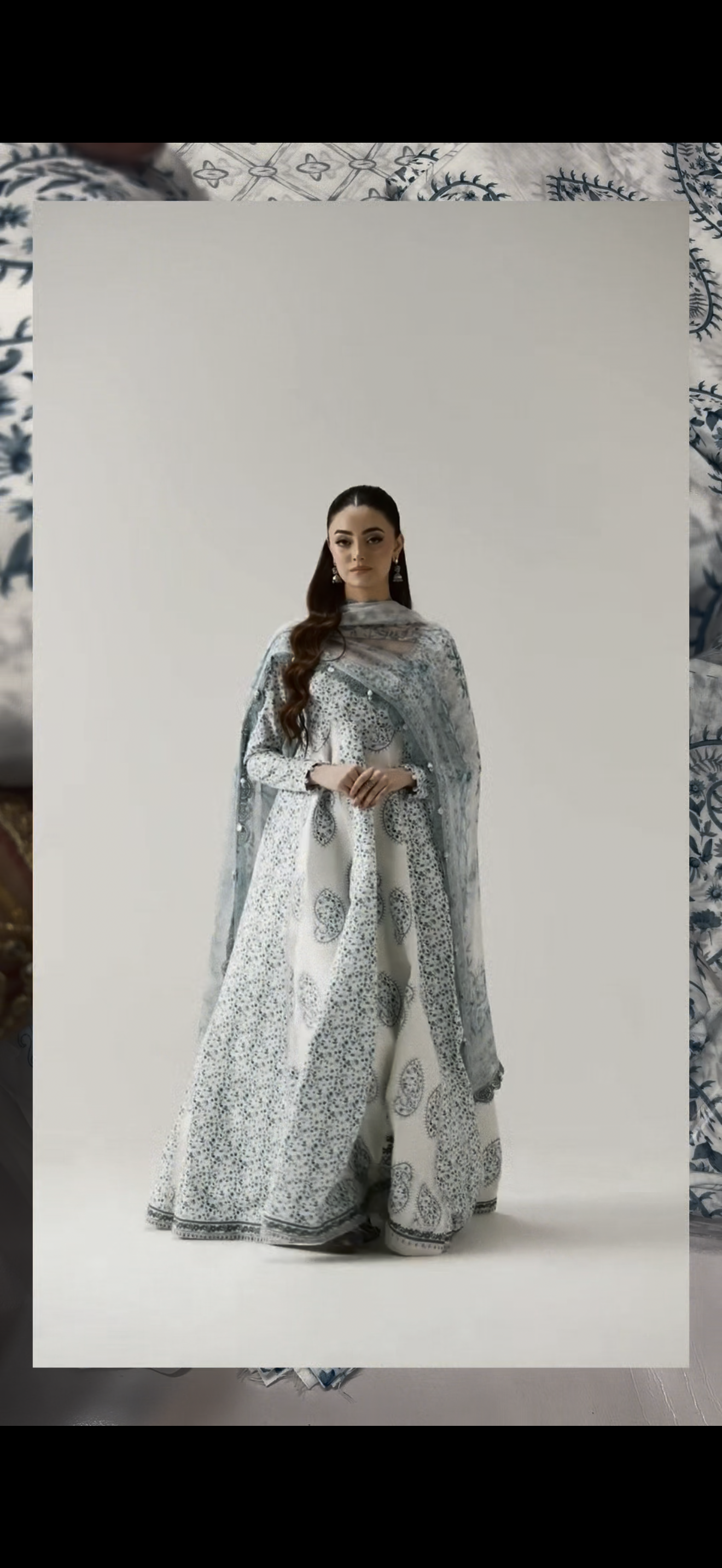 Maria B Inspired 3-Piece Printed Suit