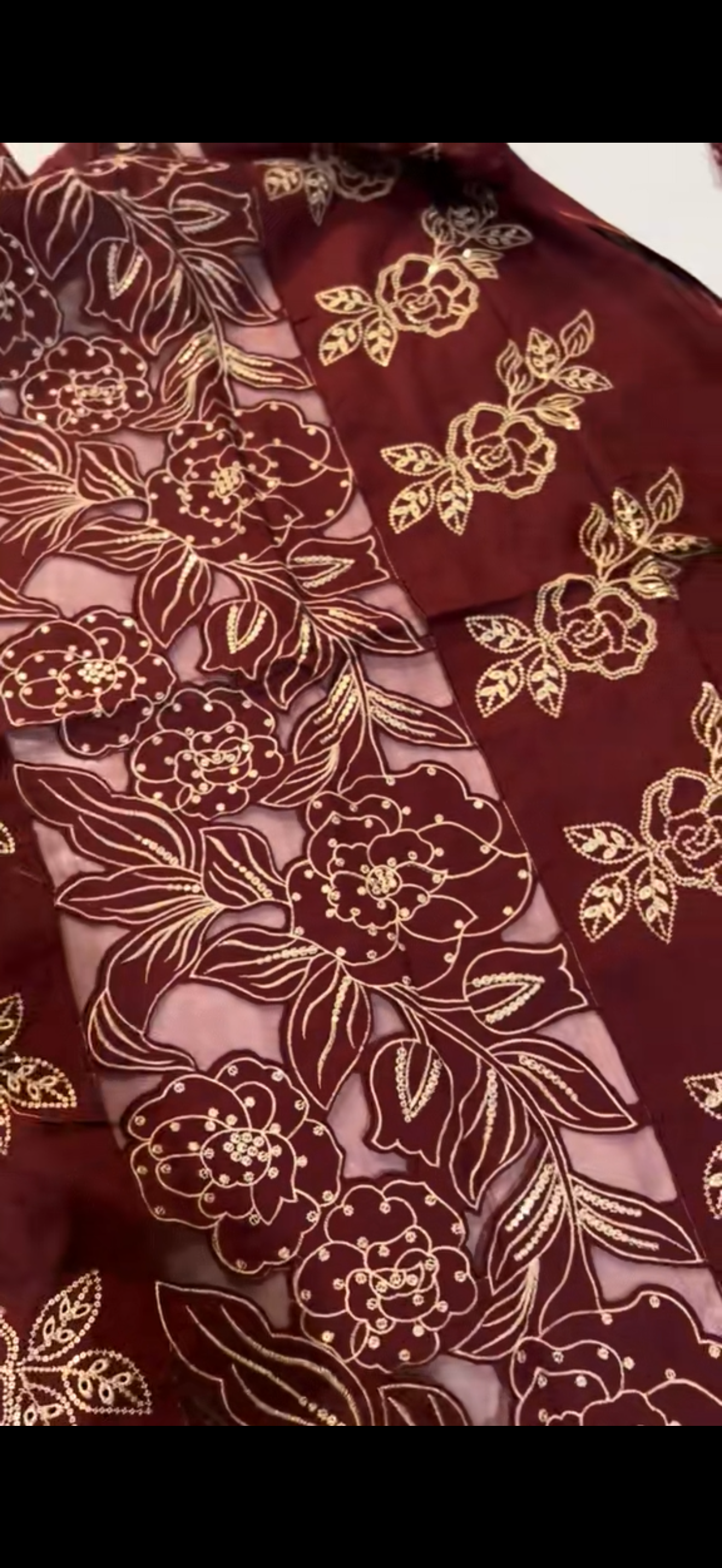 2PC Embroidered Luxury Suit –