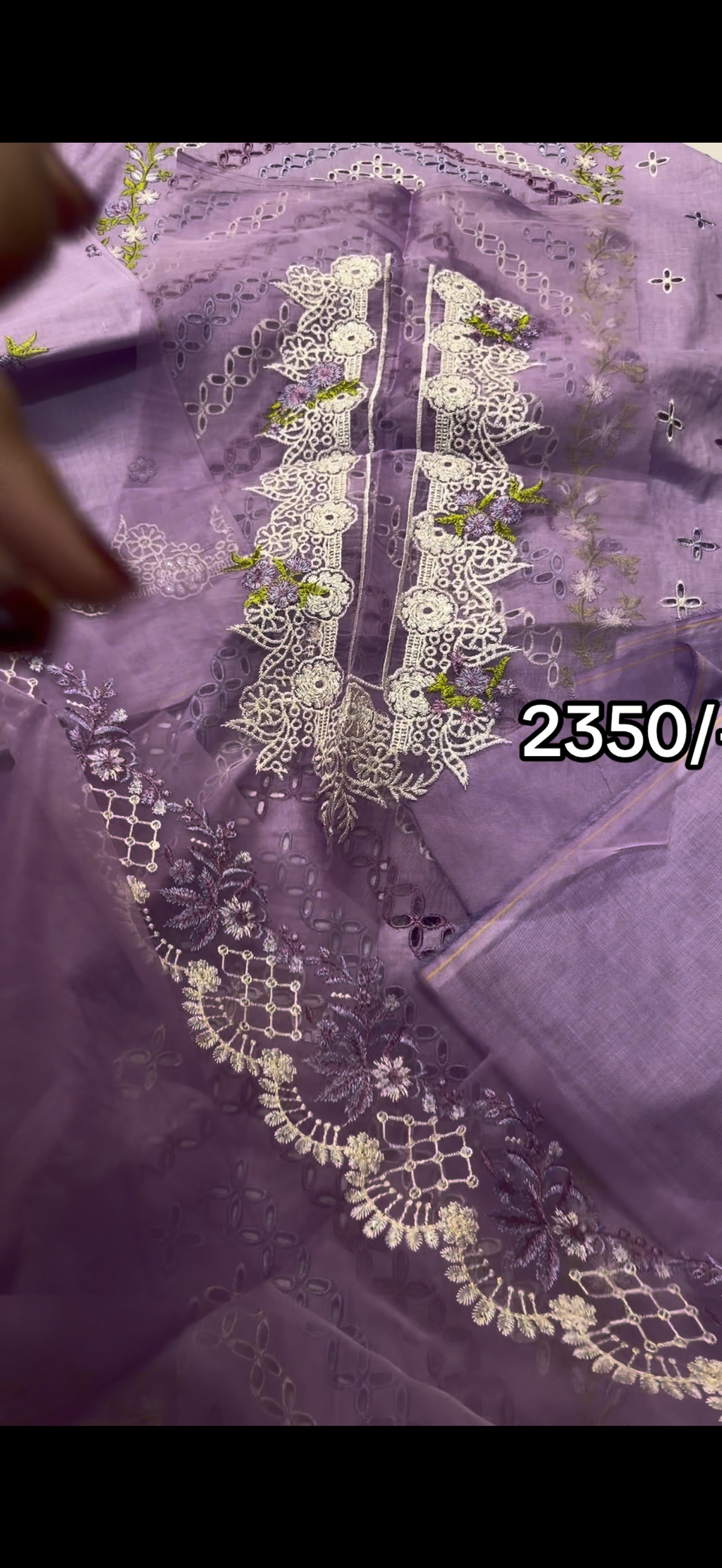 2PC Premium Chicken Kari Suit lalic