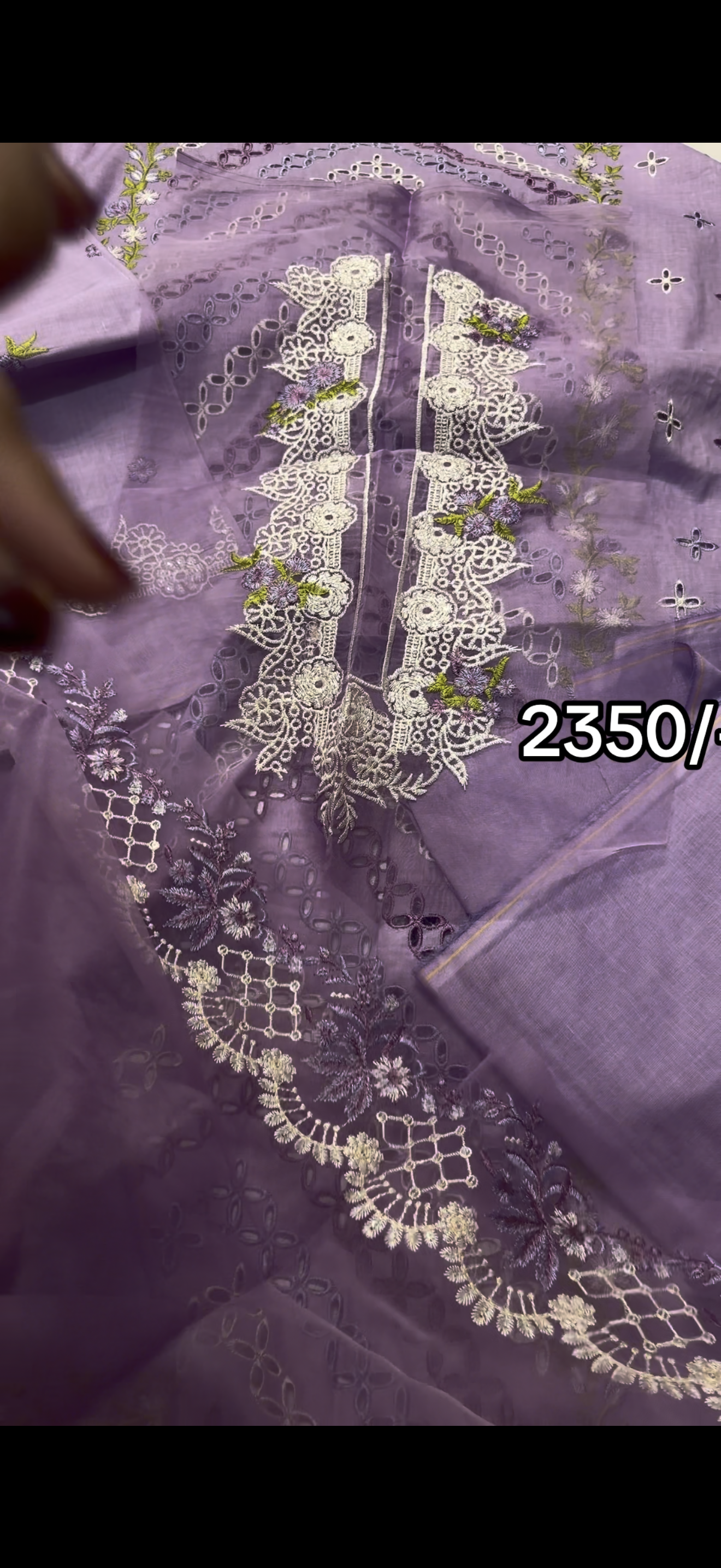 2PC Premium Chicken Kari Suit lalic