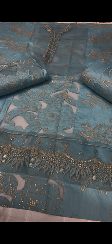 2PC Luxury Embroidered Suit