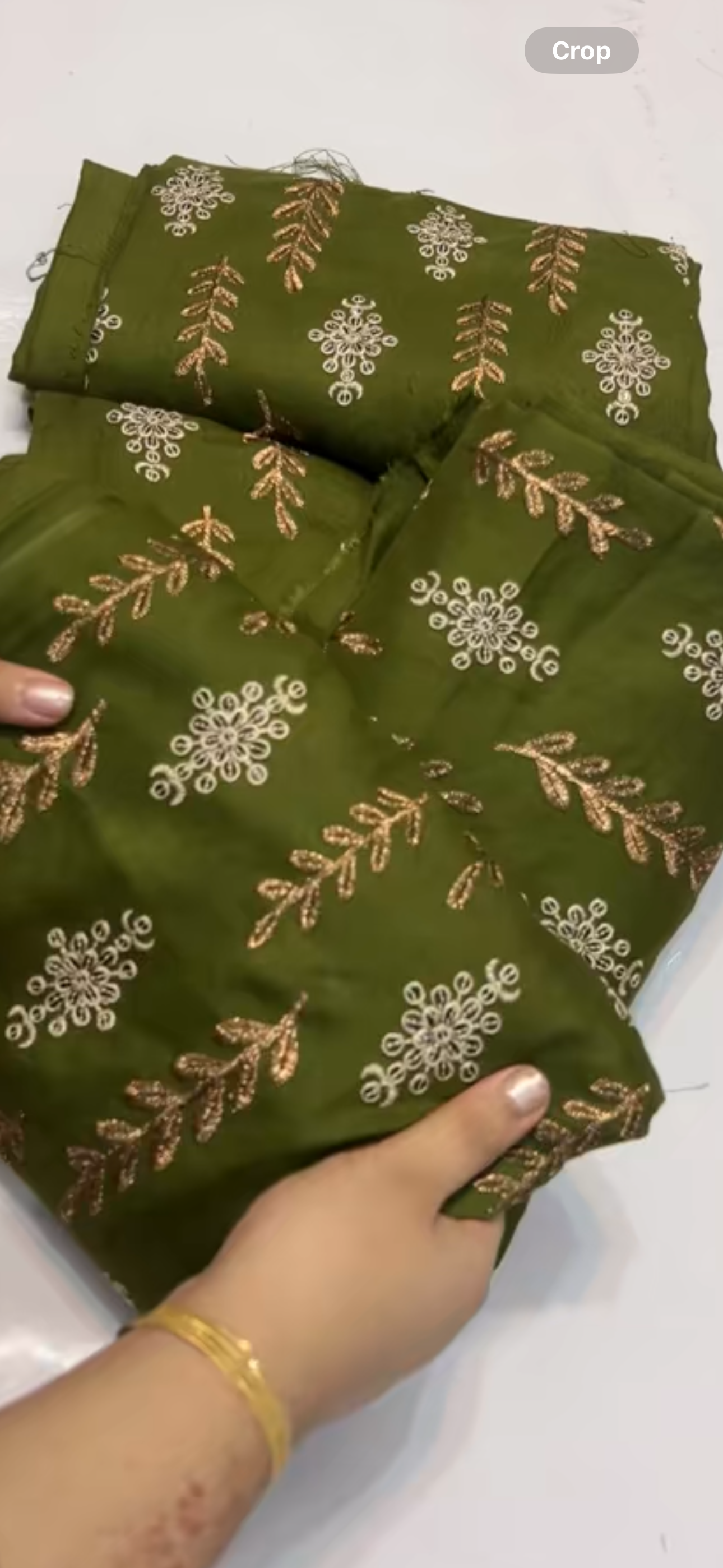 2pc beautiful heavy embroidered